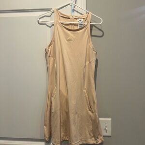 Adidas Beige Sports Dress large NWOT